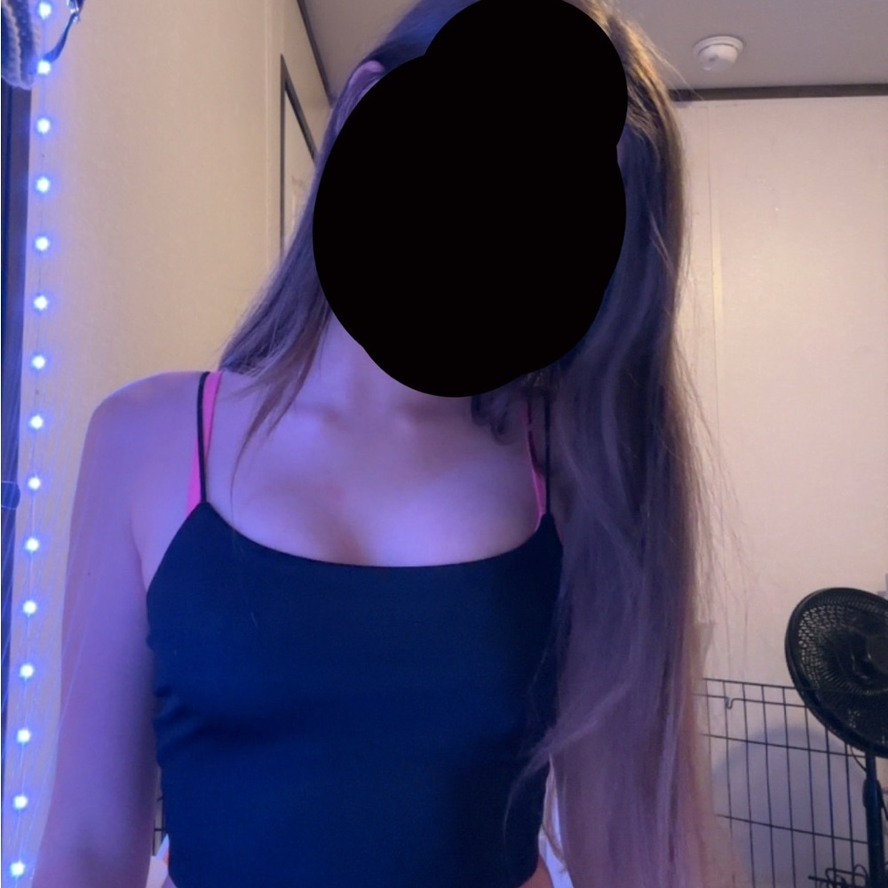 Black Crop Top